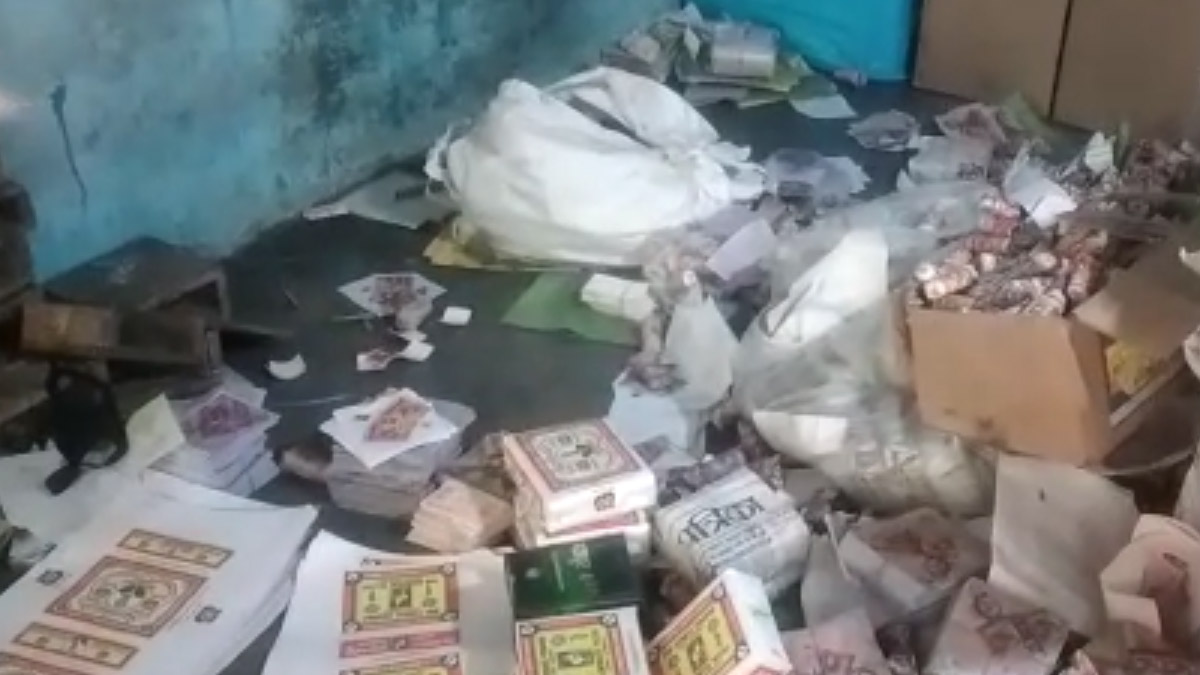 नकली बीड़ी कारखाने पर डीएसटी कि बड़ी कार्यवाही: आबूरोड़