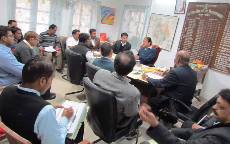 उपखंड कार्यालय में मॉनिटरिंग कमेटी की बैठक, माउंट आबू का जोनल मास्टर प्लान स्वीकृत